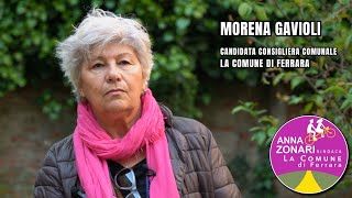 Morena Gavioli - Candidata per la lista La Comune di Ferrara